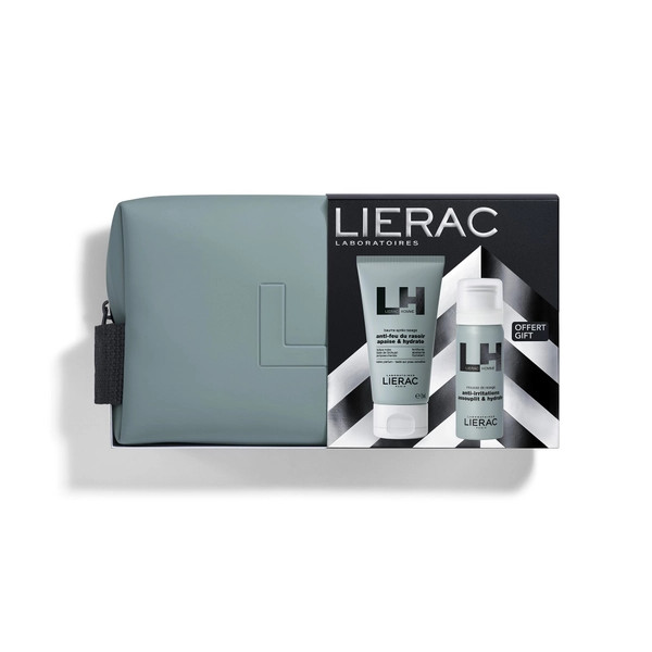 Cofre de Navidad Bálsamo de Afeitado Lierac Homme